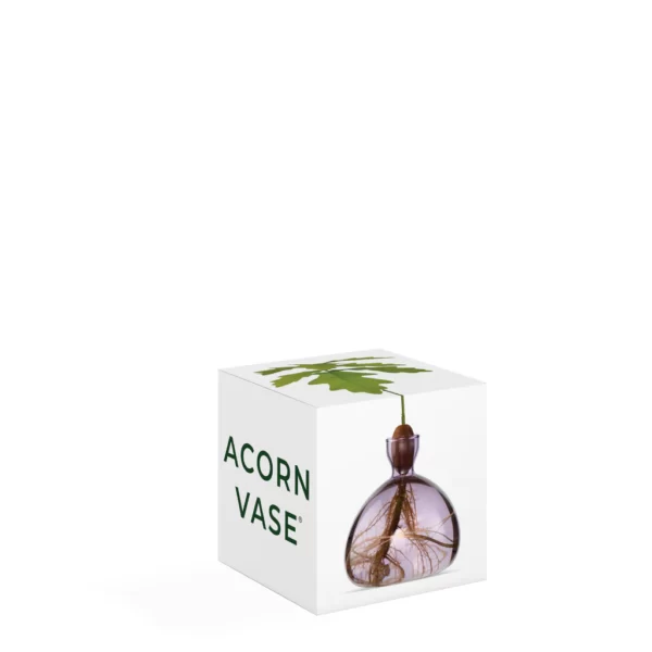 Acorn Vase Spring Lilac von Ilex Studio