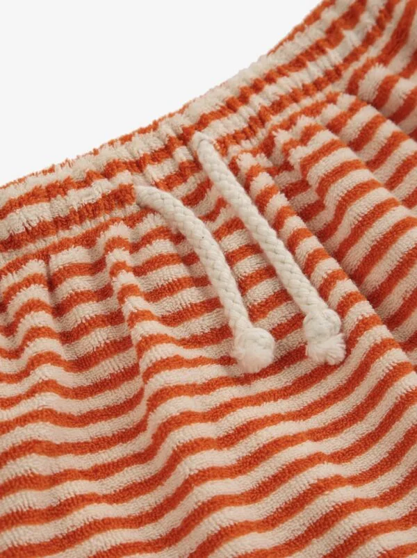 Haremhose Baby Orange Stripes Terry von Bobo Choses
