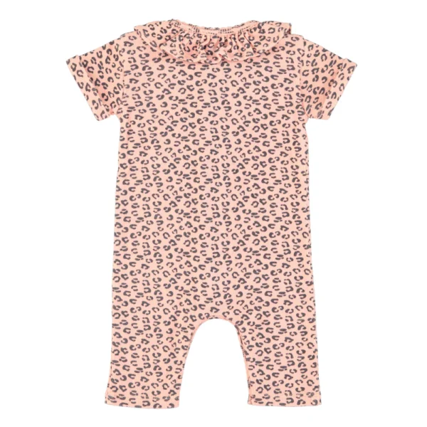 Onesie Baby Animal Print Pink von Piupiuchick