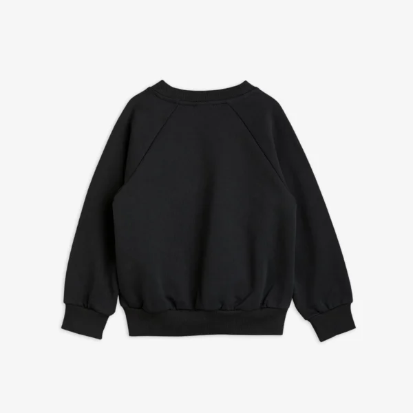 Pullover Kids Basic Solid Black von Mini Rodini