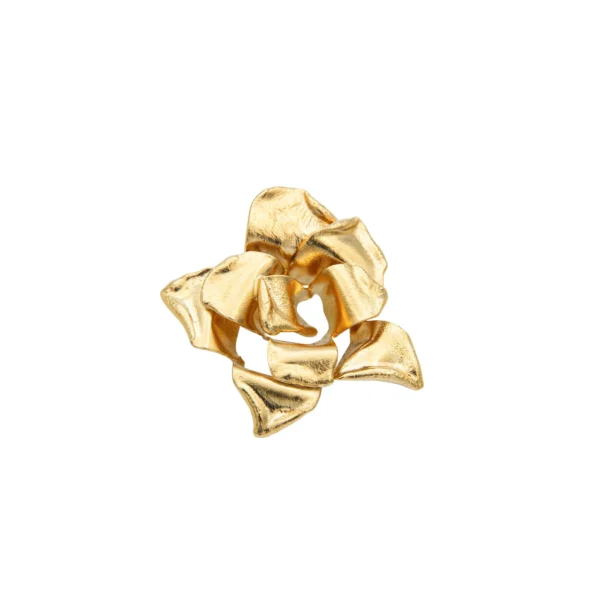 Small Malva Ohrring Gold von Hana Kim