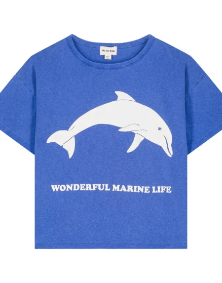 T-Shirt Kids Dylan Mediterranean Blue Dolphin