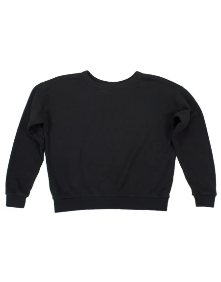 Sweatshirt Crux Cropped Black von Jungmaven